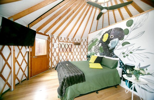 Jumbunna Cabin | Luxury Yurt Rental for Romantic Glamping Vacations in Jumbunna, Victoria