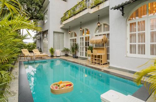 Gauravaddo Villa | Mediterranean 5 BHK Hideaway with Pool near Popular Beaches