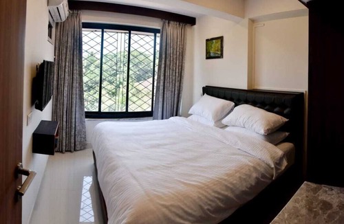 Caranzalem Apartment | Miramar Beach-side 3BHK Fully Furnished Apartment