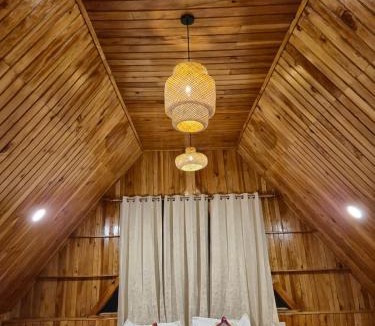 Banjar House | Nature Retreat cottage A frame cabin sainj valley