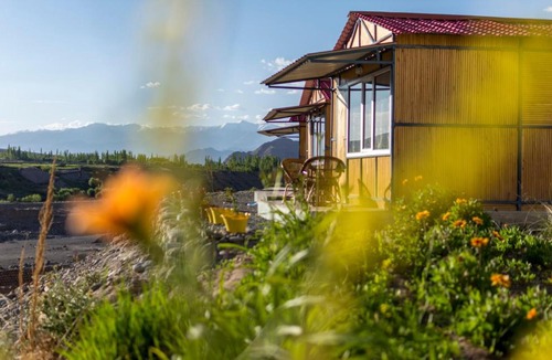 Ladakh Resort | Neryok's Indus view