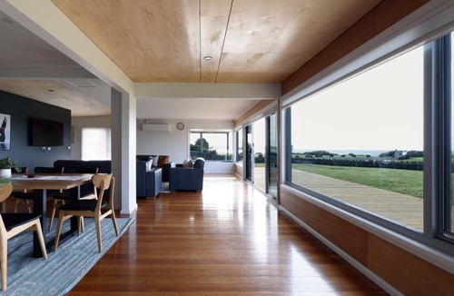 East Devonport House | Oceanfront Escape with Fire Pit & Coastal Views