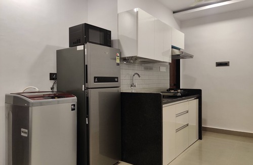 Sanpada Apartment | Premium 1 Bedroom Kitchen (302)