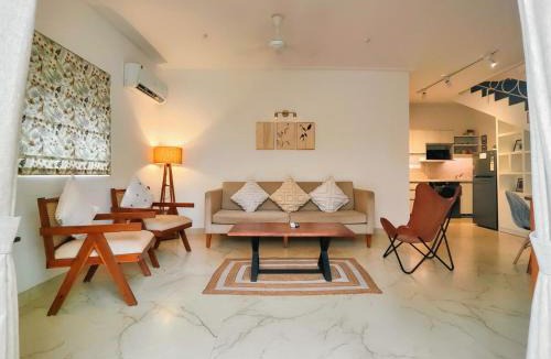 Kudal Villa | Riviera 01, Siolim- 3BHK Villa With Pool View