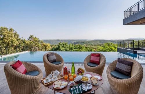 Aamby Valley City Villa | SaffronStays Falcon Hill, Lonavala - luxury villa with infinity pool near Lion's Point