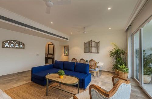 Kalote Mokashi Villa | SaffronStays Kairos Athena, Karjat - Greek style pool villa near Camp Max