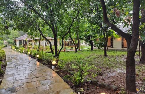 Uddar Villa | SaffronStays Mango Huts by the River, Pali