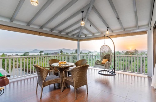 Nashik Villa | SaffronStays Mango Lakeview Villa, Nashik
