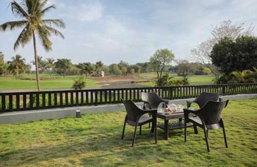 Kodalagurki Villa | SaffronStays Niranta- 4-BDR villa on golf course near Bangalore