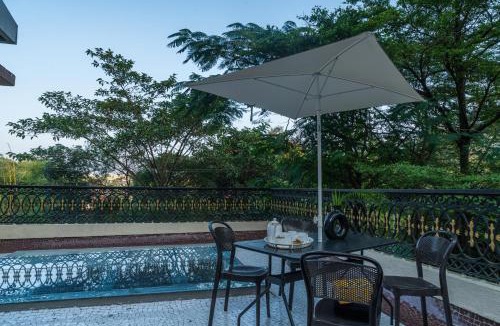 St.Stanislaus Villa Villa | SaffronStays Uno Crest, Lonavala - 4 BDR Artistically Decorated Villa Near Bhushi Dam