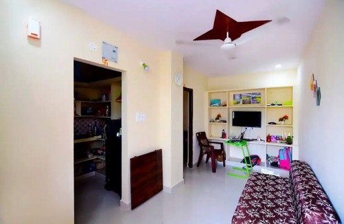 Begumpet Condo | SN201-Fully Furnished 1BHK AC,TV,300mbps@Suchitra