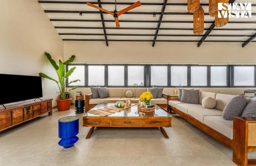 Korlai Villa | StayVista at Ekan with Sea views, Pool, WiFi