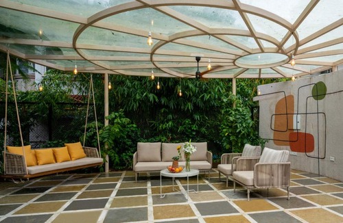Malavli Villa | StayVista at Gulmohar Gardens with Gazebo, BBQ