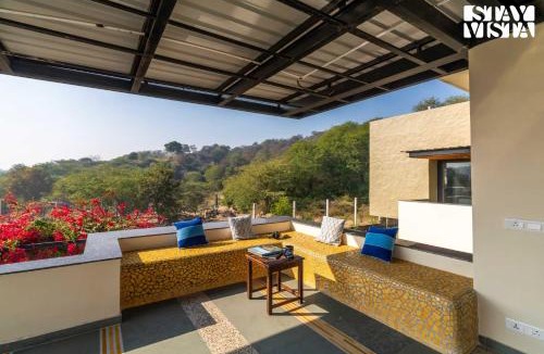 Kishangarh Villa | StayVista at LettGo with Garden, BBQ & Terrace