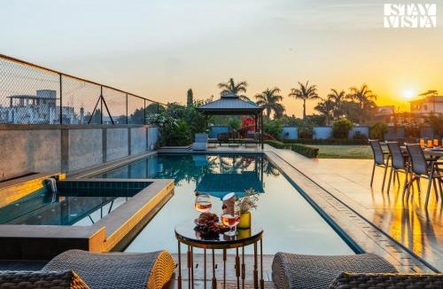 Lonavala Villa | StayVista at Seraphine with Home Theatre, Jacuzzi & Pvt Pool