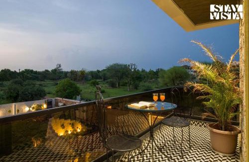 Amer Villa | StayVista at Talin Farms with Mountain View, Pool