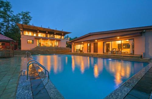 Lonavala Villa | StayVista's Lake Mansion - Lakeside Villa with Mountain View, Large Pool & Sprawling Lawn