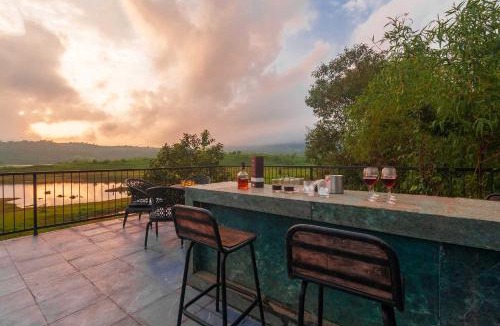 Khalapur Villa | Sunset Boulevard by StayVista - Lakeside Villa with Pet-Friendly Ambiance, Deck, Terrace, Plunge Pool & Modern Flair