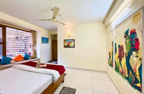 Kumarhatti Apartment | The Auriga 3BHK Fully Entair Villa in kasauli I Pvt Stay I Open Air Terrace I Kitchen Livingroom I Lawn Bonfire I Gaming Zone