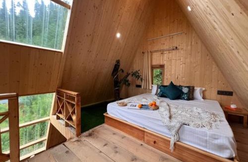 Banjar House | The nature view A shaped tree cottage