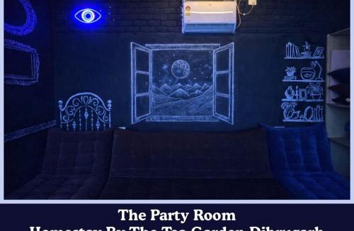 Dibrugarh House | The Party Room for 6 with kitchen and tea garden view
