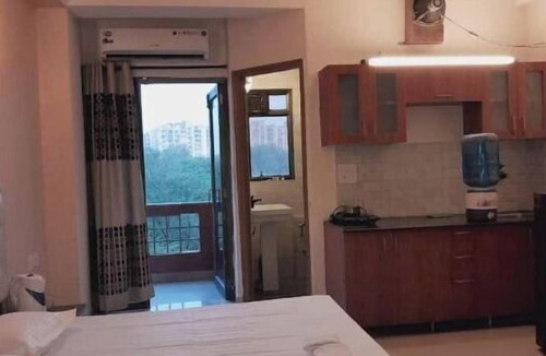 Vrindavan Apartment | The spacenHare Krishna Orchid, Vrindavan Studio Apartment for Family and Friend