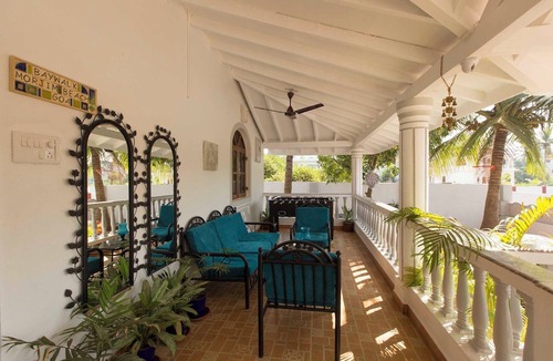 Morjim Villa | Villa Baywalk Goa, 200 meters from Morjim Beach, 8-bedroom villa with Pool