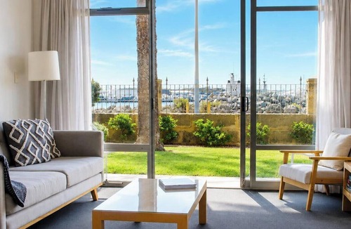 Fremantle Apartment | Wake up to sweeping harbour views in this modern, split-level apartment located between Fishing Boat Harbour and Challenger Harbour. Whether you're a couple, a family, or here on business, this peaceful retreat offers the best of coastal charm and ci