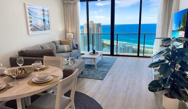 29th floor Oracle Tower 2 stunning ocean and city views in Gold Coast