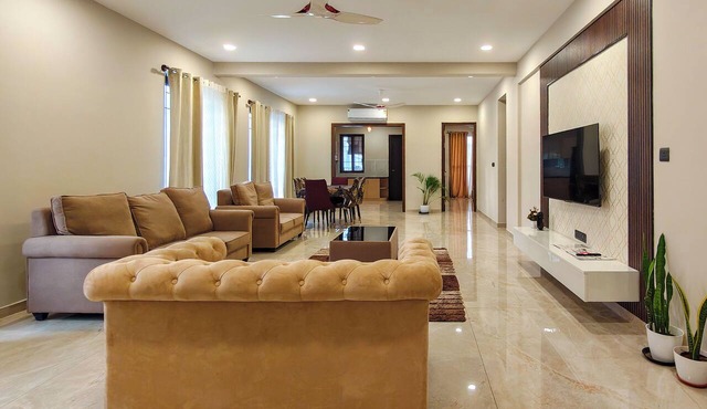 Aureum Park Residence Spacious Family-Friendly 3BHK Near CBD & MG Road in Bengaluru