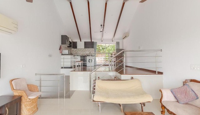 Beach View Luxury 2 BHK near Candolim with Pool in Nerul