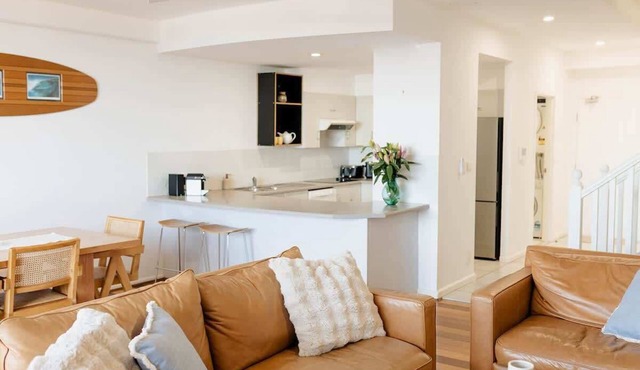 Beachfront Apartment | Pool, Tennis & Parking in Newcastle East