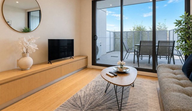 Bright stylish 1BR1BA Apt Richmond WIFI Parking in Richmond
