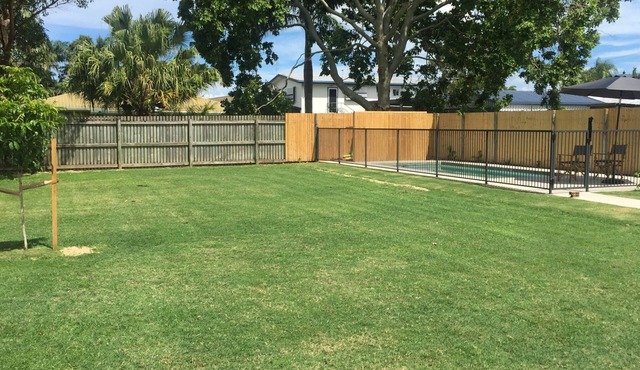 Compact single level home with pool and huge fenced yard in South Mackay