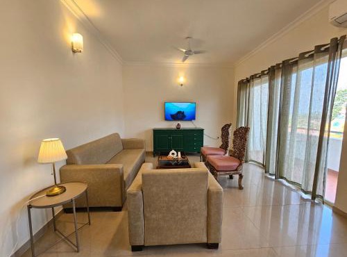 Cozy 1BHK Forest View Retreat for Couples & Nomads in Porvorim