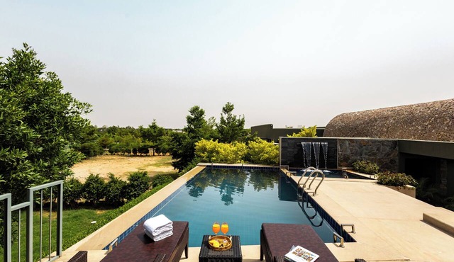 ELIVAAS Stone Age 6BHK Villa with Pool