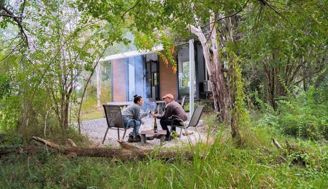 Hill Creek Tiny House 3 by Tiny Away in Perwillowen
