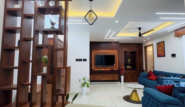 Luxury Fully Furnished 2BHK -City Center -Near Airport & Hospitals in Thiruvananthapuram