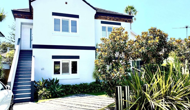 Manly Beach family retreat plus rare onsite parking in Manly