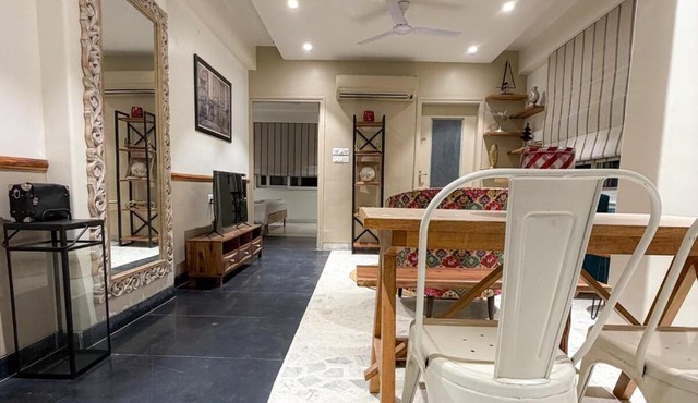 One Uptown 103 Central Stylish 1BHK Loft in Jaipur