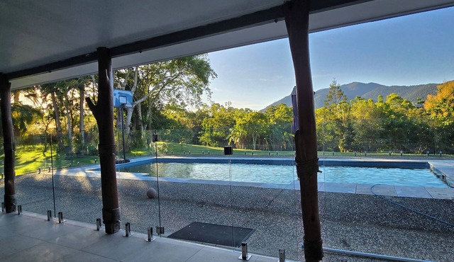 Our property is on 5 acres surrounded by valleys and hills in the Whitsunday. in Gregory River