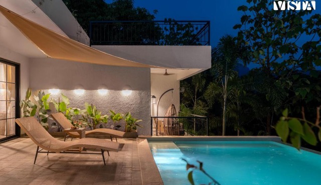 StayVista at Stories by the River with Pool & Bar