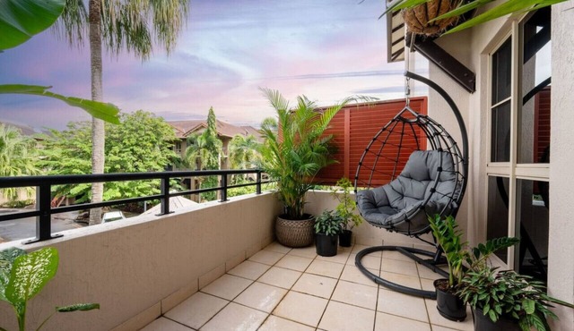Stylish One-Bedroom Resort Apartment with Pools & Gardens | Lily Lakes in Cairns North
