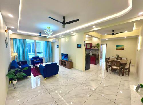 The Ivory Heaven - Porvorim 2BHK Family Stay & WiFi by Mirashya Homes