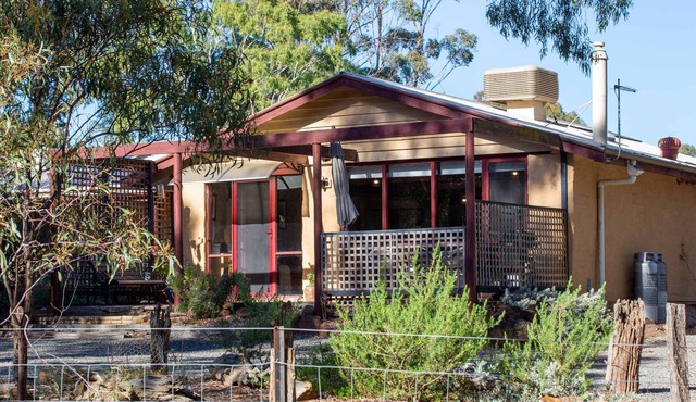 The Studio under the gum tree. in Axe Creek