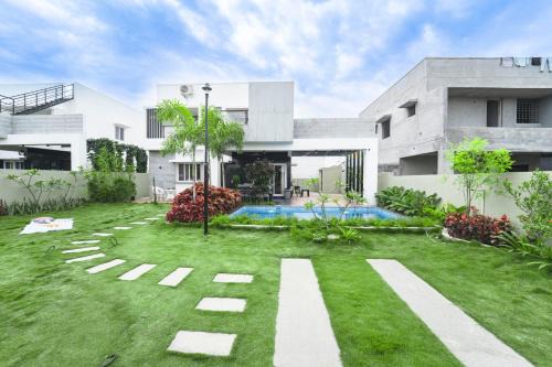 Villa Anvila - 3bhk Pvt Pool, BBQ near Bangalore