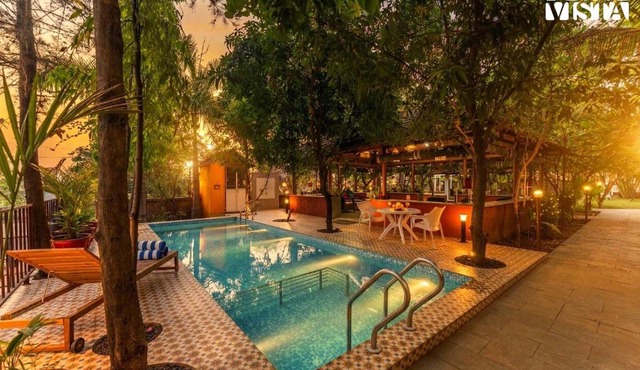 Villa Papillon - Wada by VEO, StayVista - 4BHK with Private Pool & Gazebo in Wada
