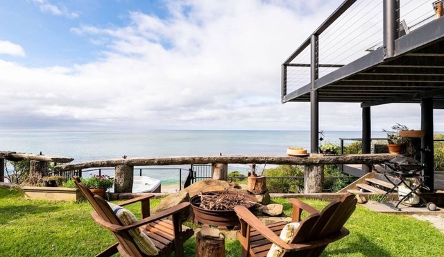 Y Vue - Beach Side, Spa and fire pit with Ocean Views in Wye River