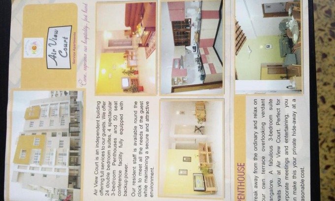 S R Layout Apartment | Air View court