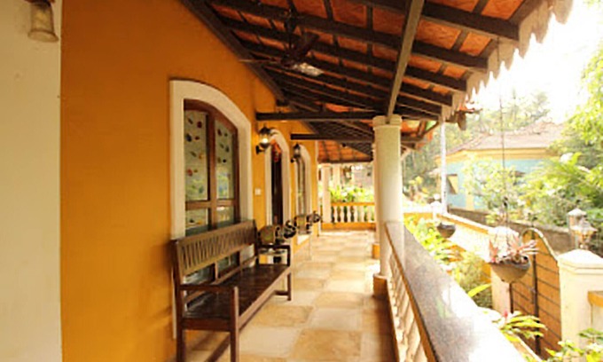 Candola House | The Bougainvilla Stay, Goa -3 bhk Portuguese styled fully furnished villa